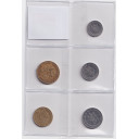 MADAGASCAR Serie composta da 5 monete anni misti BB